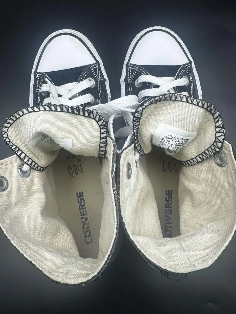 Converse Chuck Taylor All Star High Top Black Sneakers - Picture 5 of 6